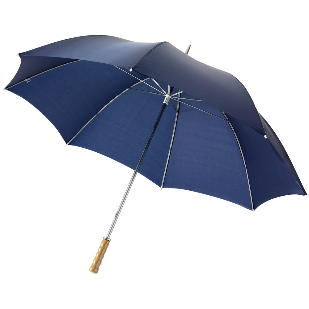 Ombrello golf Karl da 30'' con manico in legno - Navy