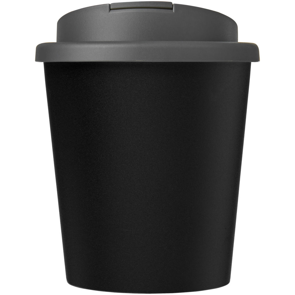 Bicchiere Americano® Espresso Eco da 250 ml in materiale riciclato con coperchio a prova di perdita