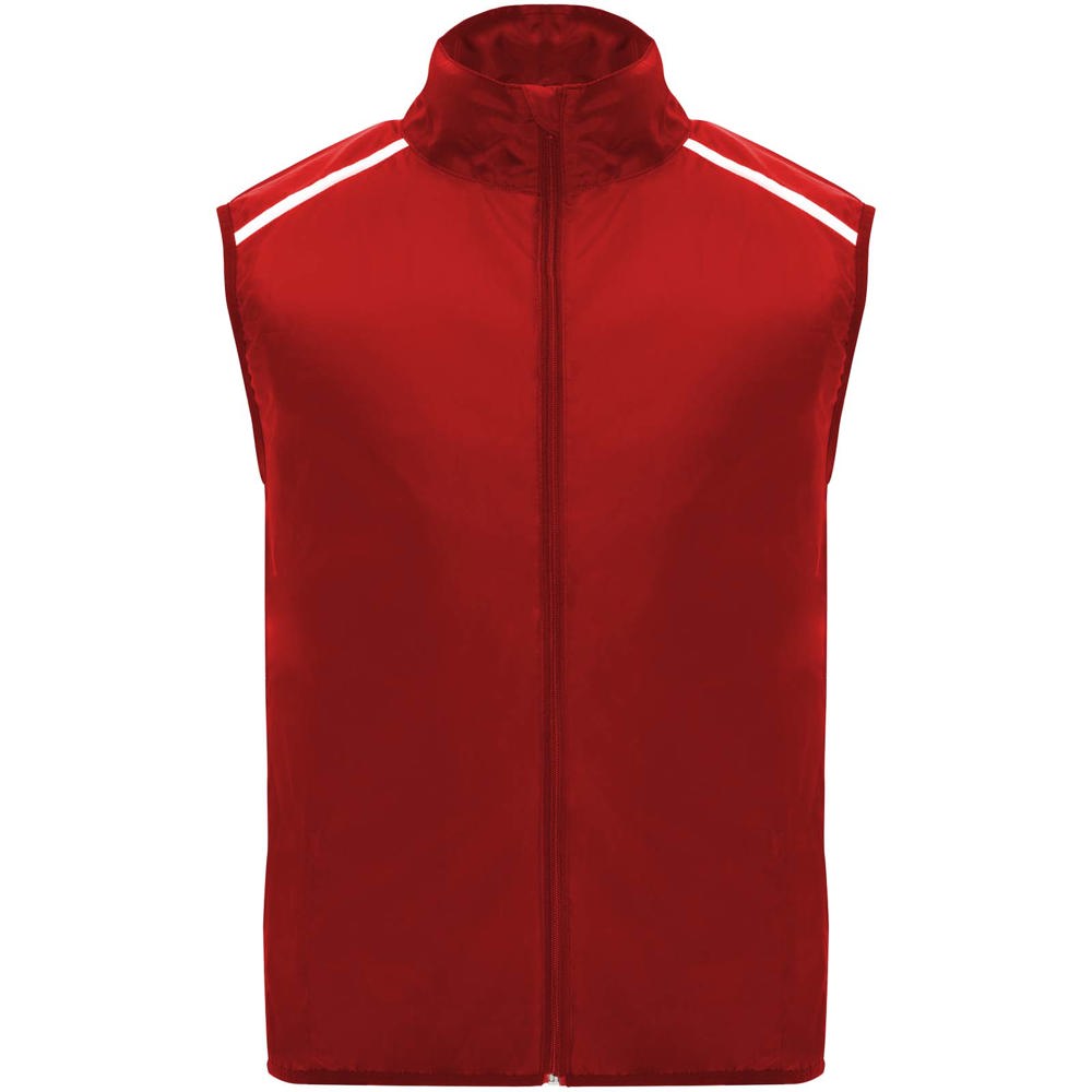 Smanicato leggero da corsa unisex Jannu - Rosso