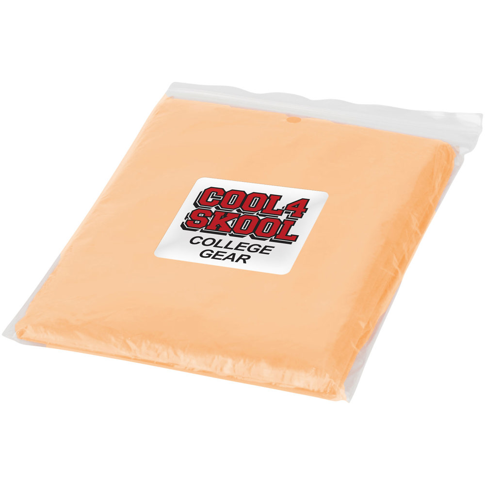 Poncho impermeabile monouso Ziva con custodia