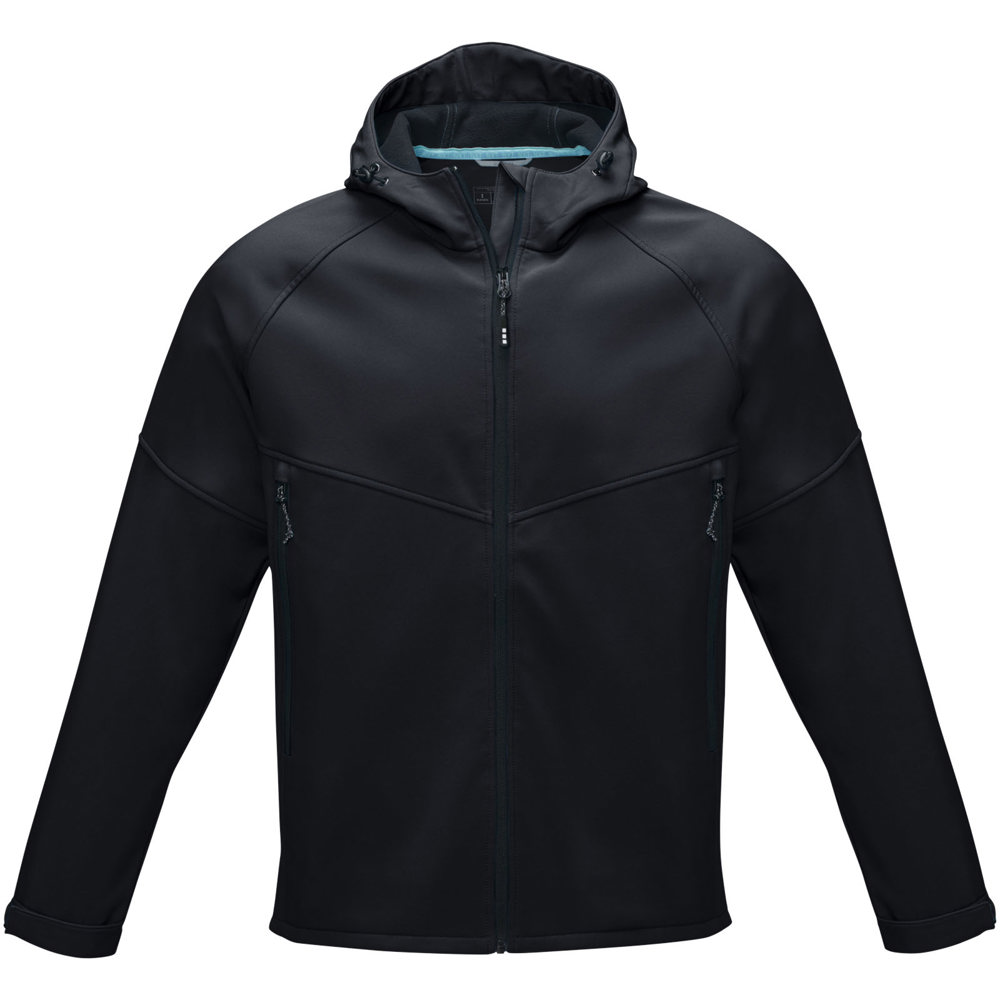 Giacca Coltan da uomo in softshell riciclato