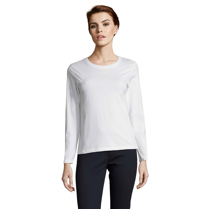 IMPERIAL LSL WOMEN - IMPERIAL LSL T-SHIRT DONNA - Bianco