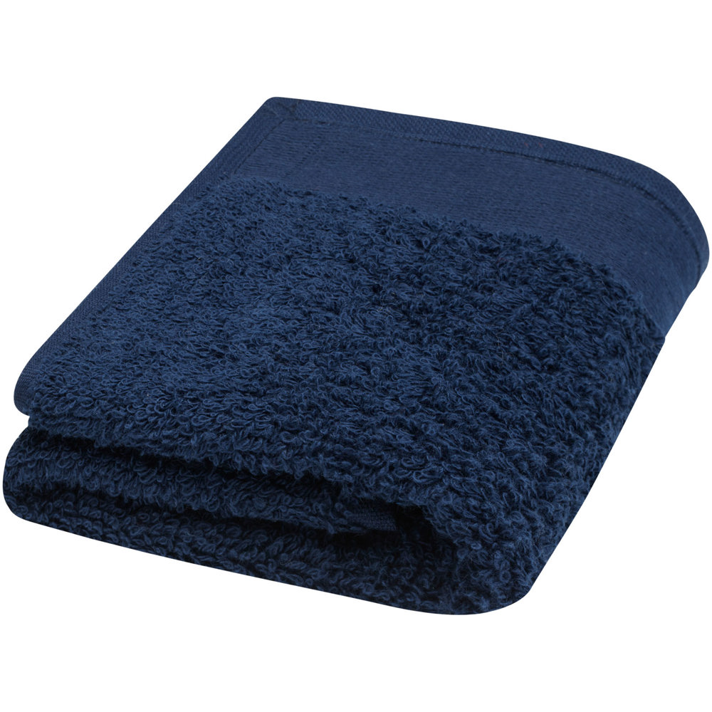 Asciugamano 30 x 50 cm in cotone da 550 g/m² Chloe - Navy