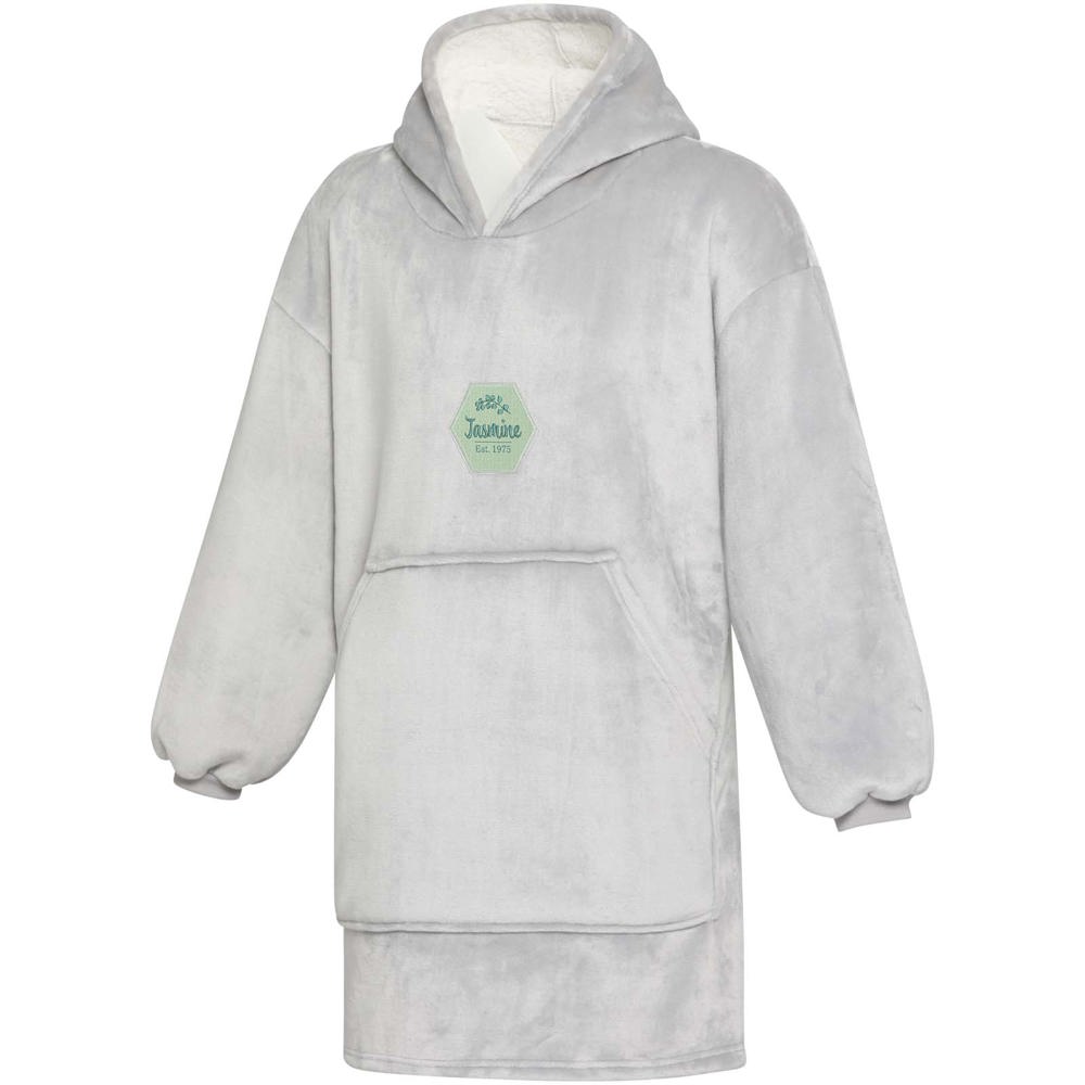 Coperta con cappuccio in tessuto certificato GRS Denali