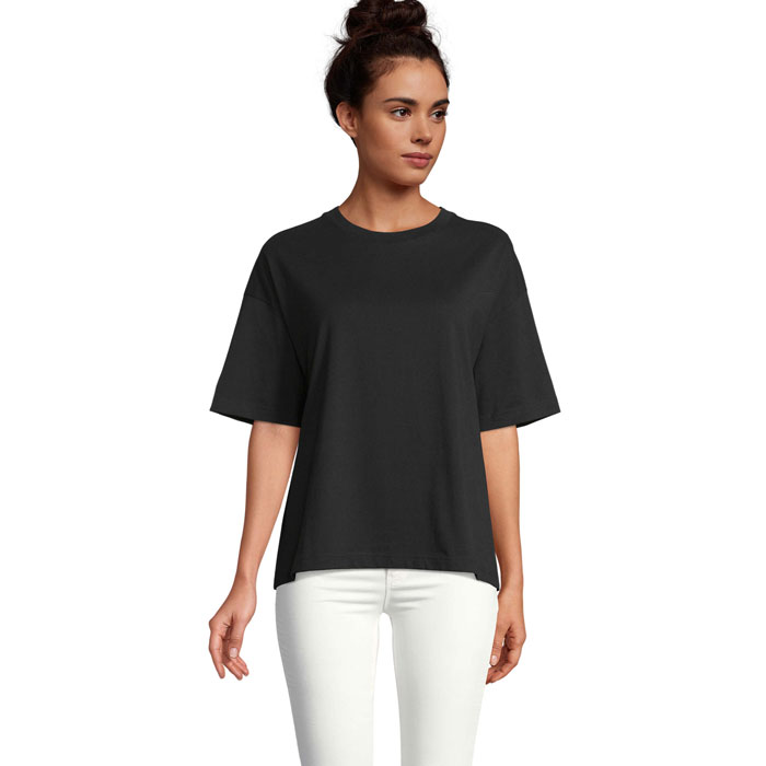 BOXY WOMEN - BOXY WOMEN T-SHIRT OVERSIZE - Nero Profondo