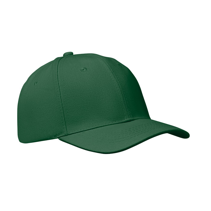 BUFFALO - Cappellino 6 pannelli 260 gr - Verde scuro