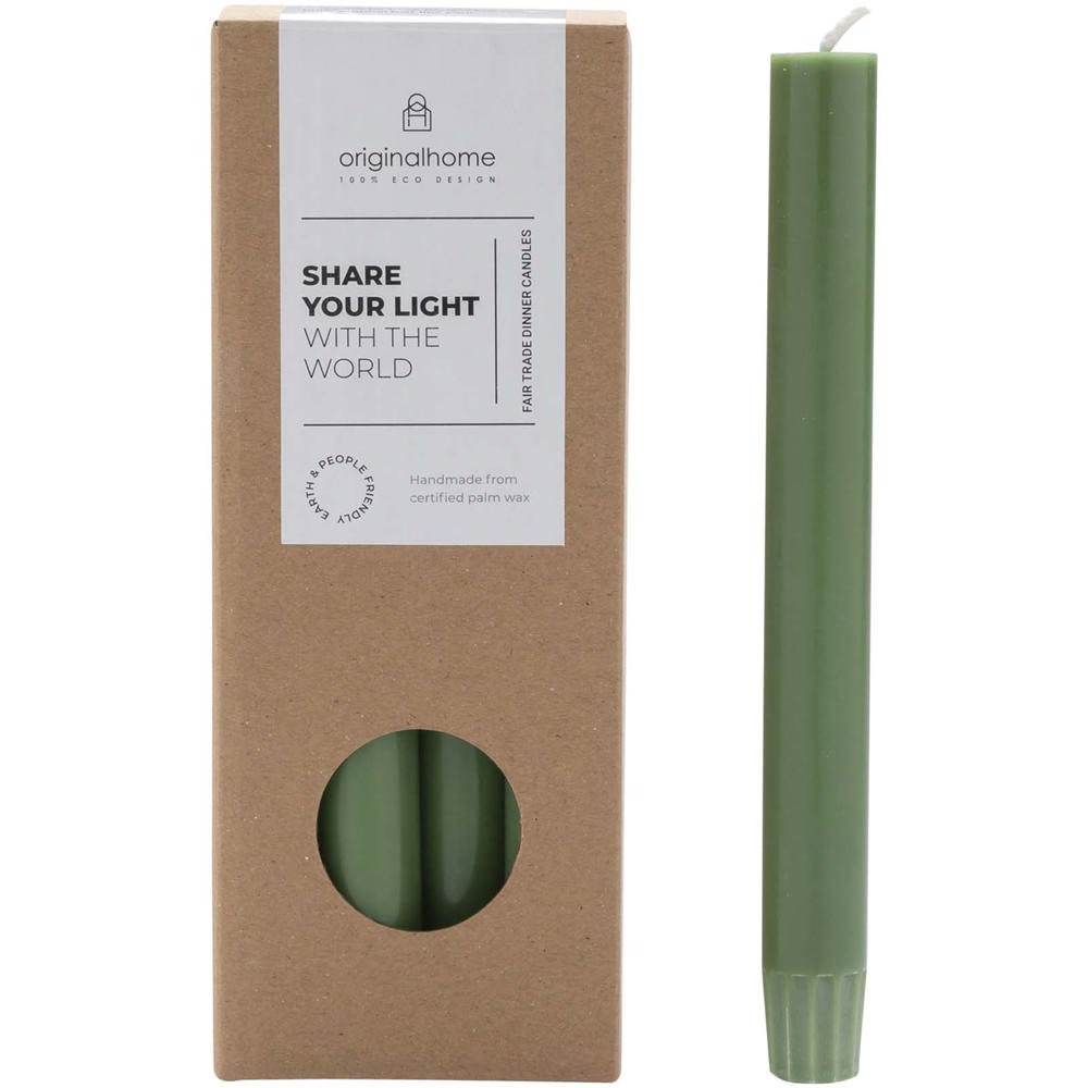 Candela Dinner Matcha verde Originalhome