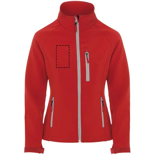 Giacca softshell da donna Antartida
