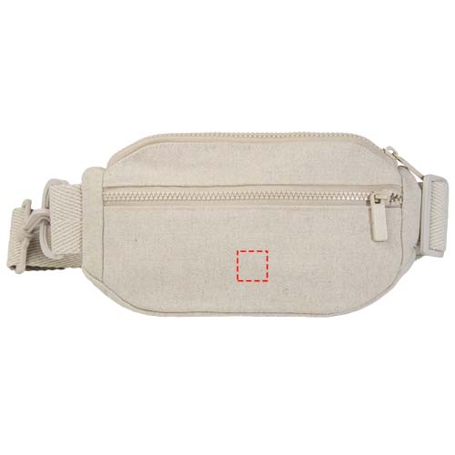 Borsa a tracolla Aware™ in materiale riciclato da 500 g/m² Crescent