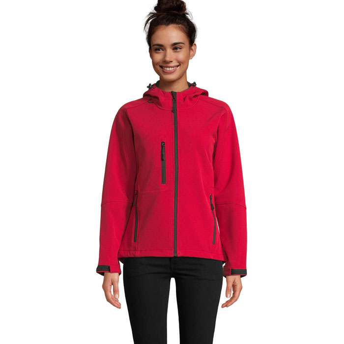 REPLAY WOMEN - REPLAY DONNA SOFTSHELL - Rosso Peperoncino