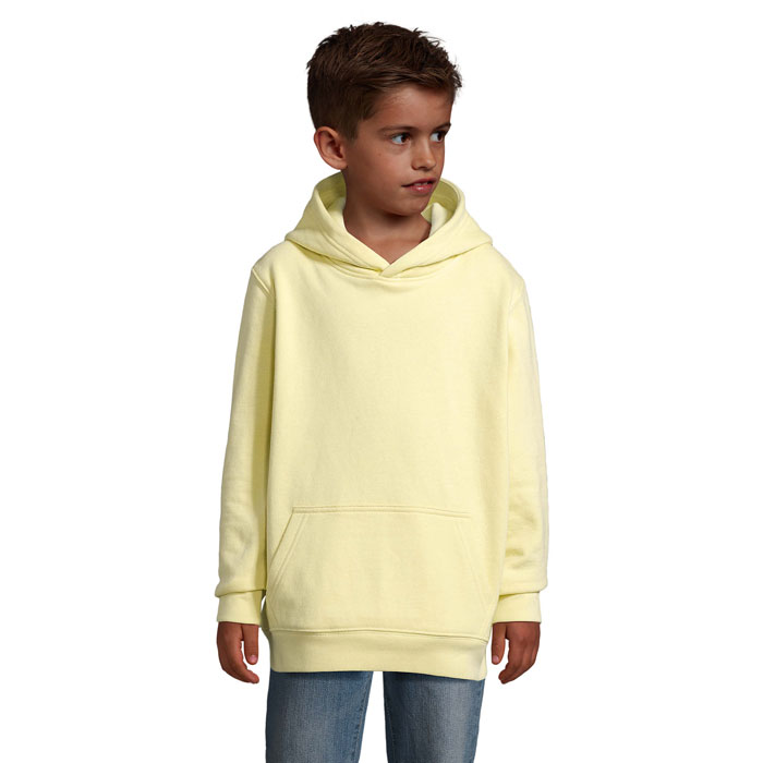 CONDOR KIDS - CONDOR KIDS Felpa cappuccio - Giallo Chiaro