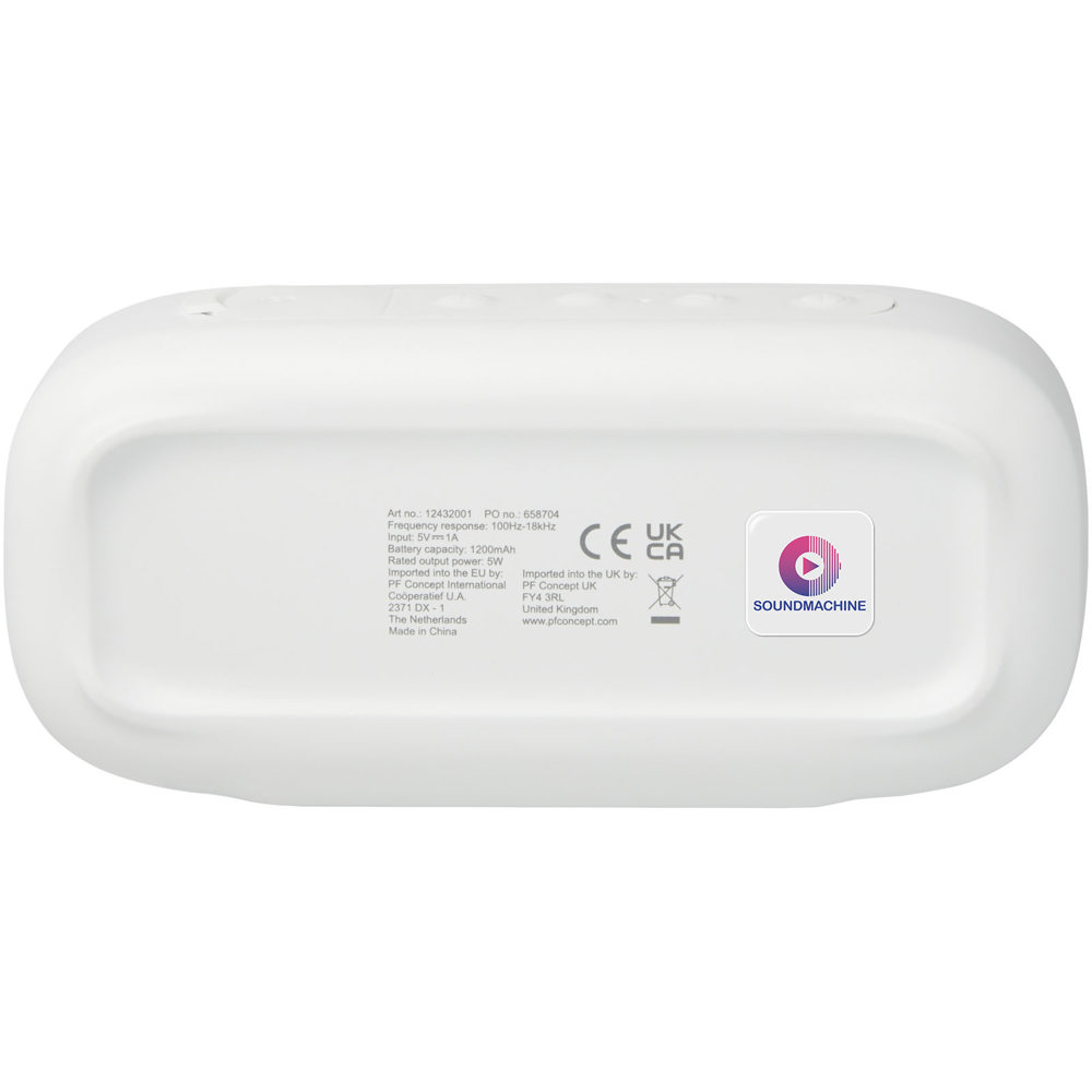 Altoparlante Bluetooth® IPX5 in plastica riciclata da 5 W Stark 2.0 