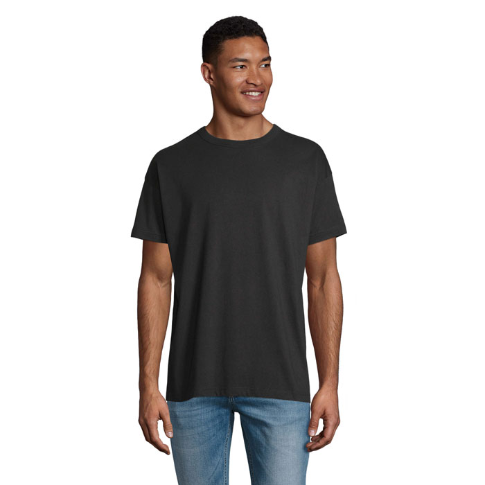 BOXY MEN - BOXY MEN T-SHIRT OVERSIZE - Nero Profondo