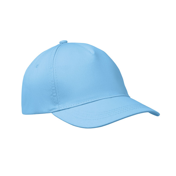 BUZZ - Cappellino 5 pannelli 160 gr - Blu Bambino