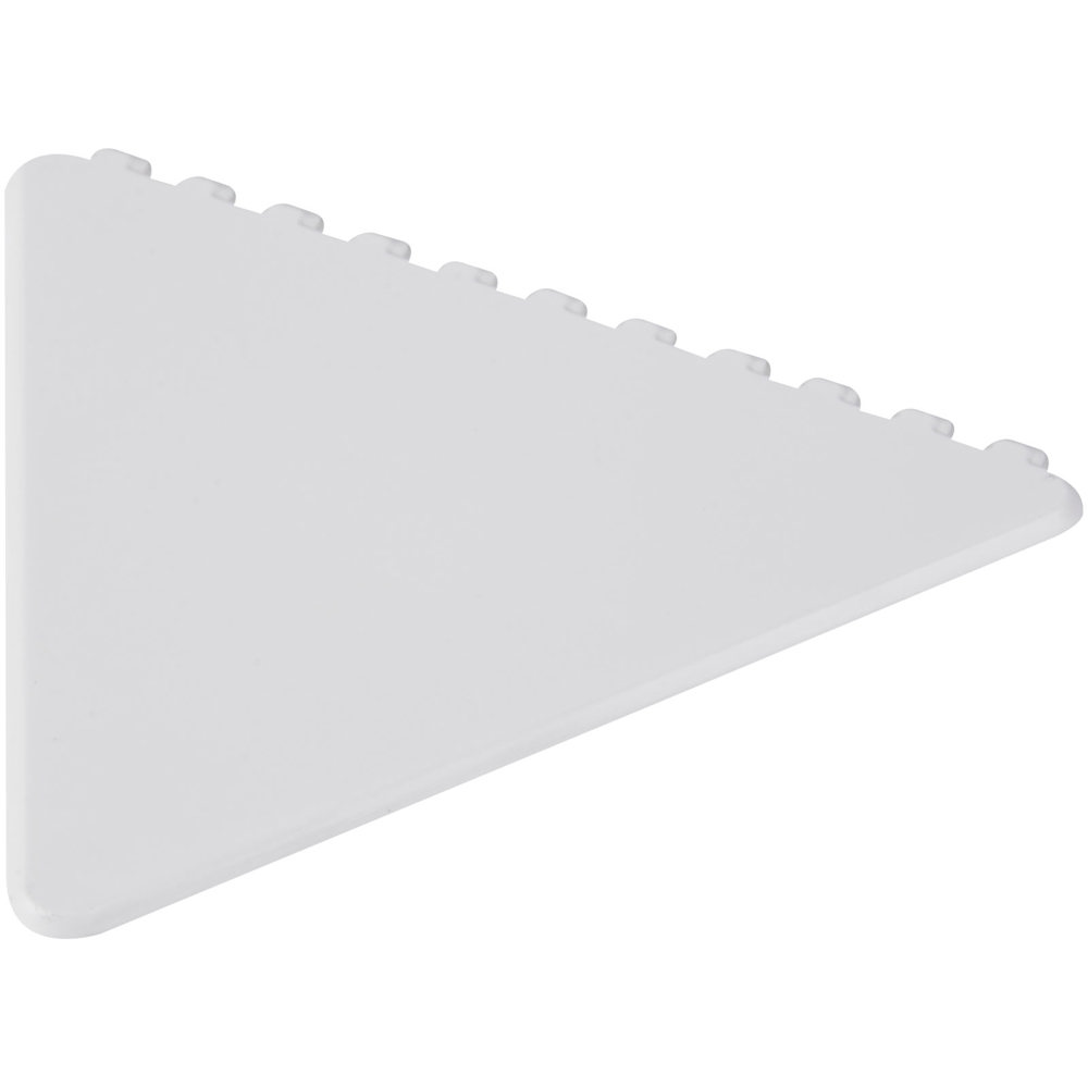 Raschia ghiaccio triangolare Frosty in plastica riciclata - Bianco