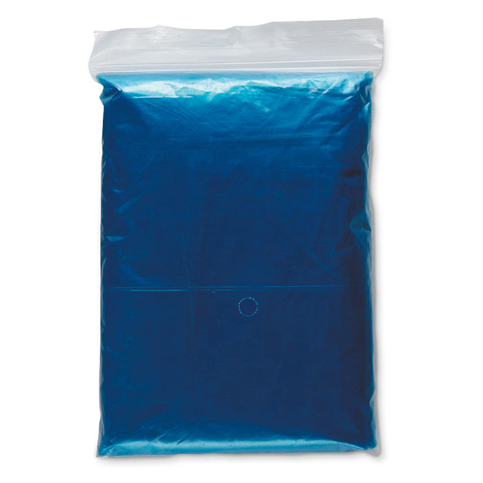 SPRINKLE - Poncho pieghevole in polybag - Blu