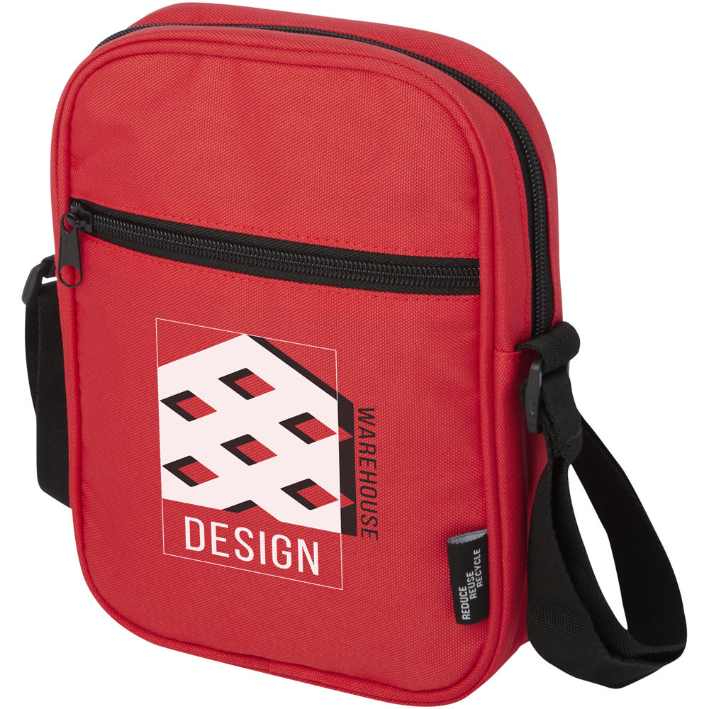 Borsa a tracolla in materiale riciclato certificato GRS Byron 2l