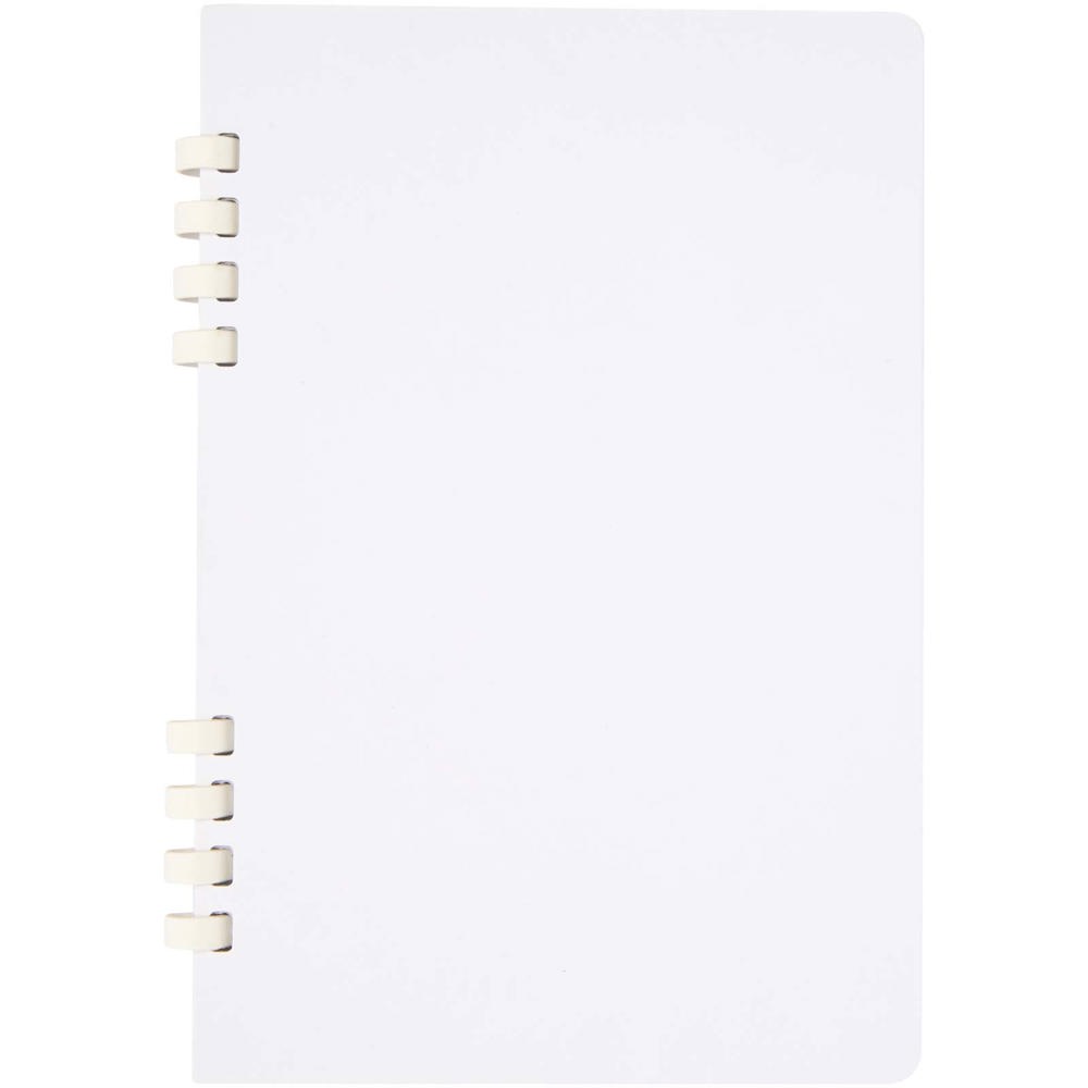 Blocco note a spirale formato A5 con copertina rigida in materiale riciclato certificato RCS Fil