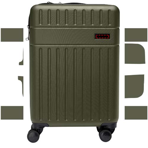 Trolley bagaglio a mano in materiale riciclato certificato GRS da 40 l per portatile da 20" Rover
