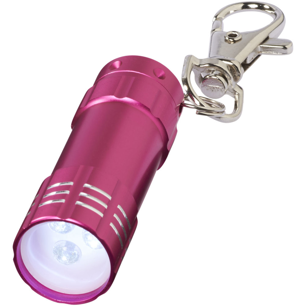 Portachiavi Astro con torcia a LED - Magenta