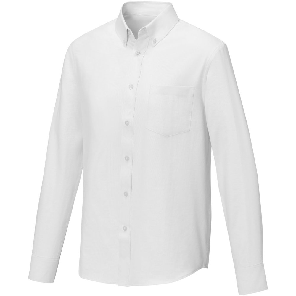 Camicia da uomo a maniche lunghe Pollux - Bianco