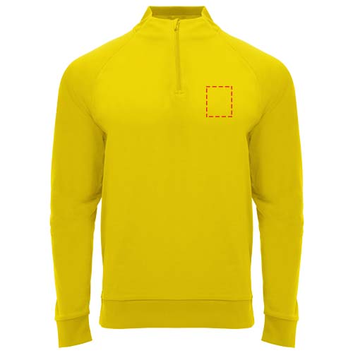 Felpa a maniche lunghe con zip a un quarto da bambino Epiro