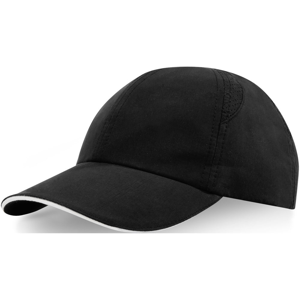 Cappellino cool-fit sandwich a 6 pannelli in materiale riciclato certificato GRS Morion