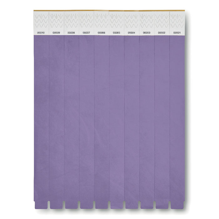 TYVEK - Braccialetto Tyvek® - Viola