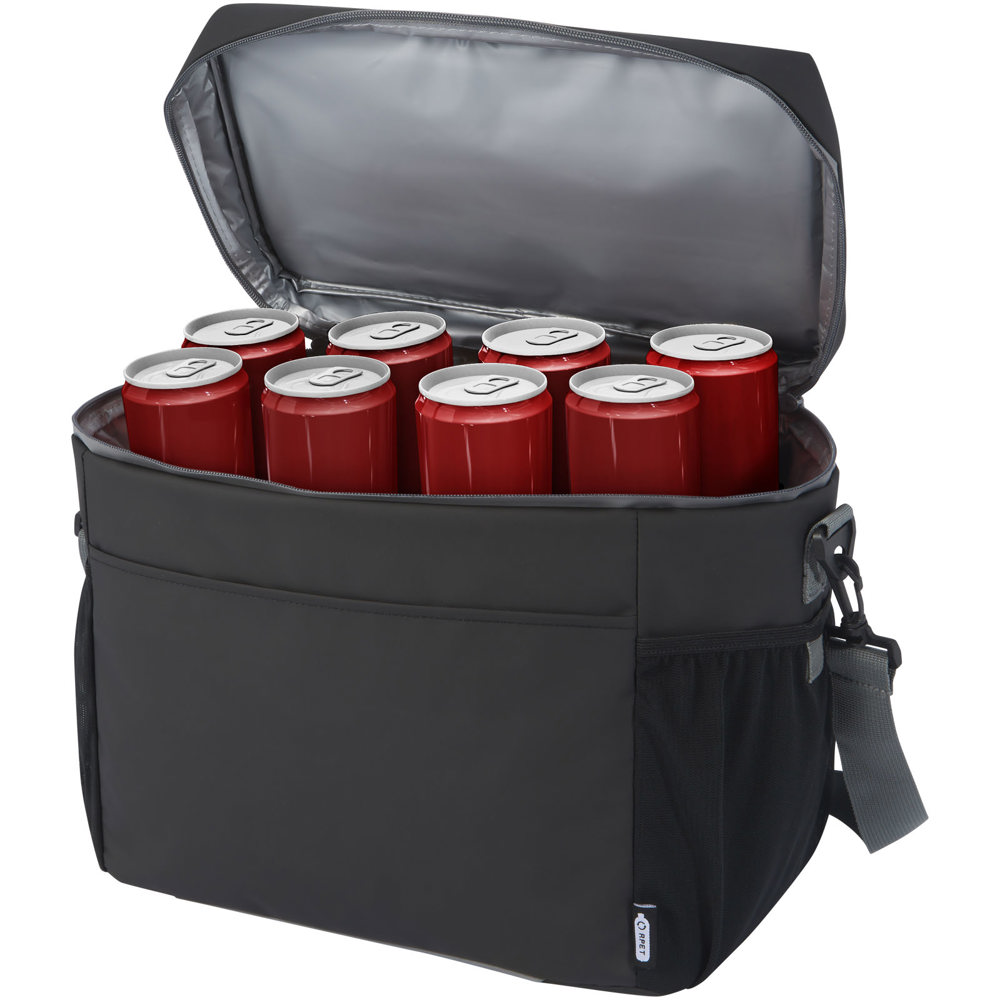 Borsa termica per 20 lattine in materiale riciclato certificato GRS Aqua - 22 L