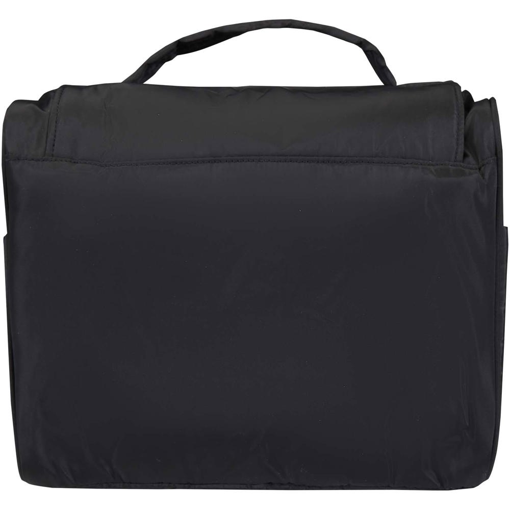 Beauty case da appendere in materiale riciclato certificato GRS Puffer - 8L