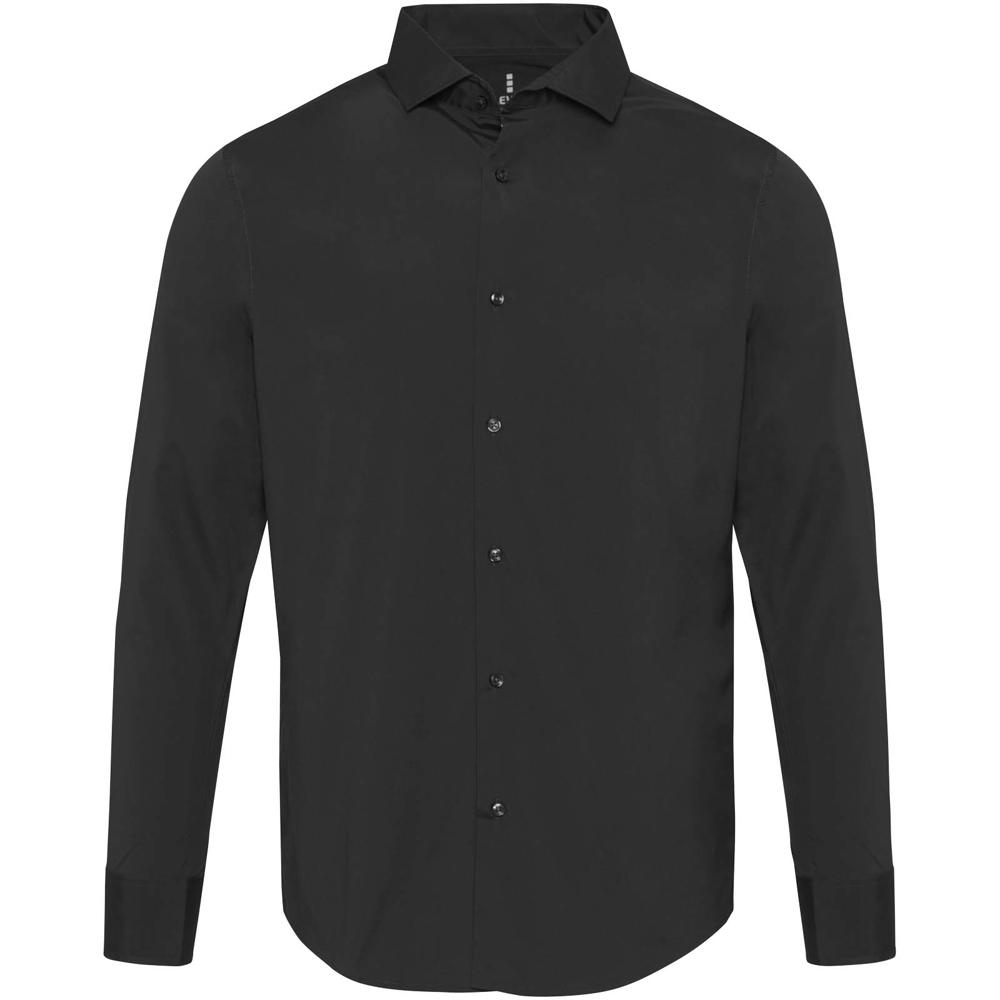 Camicia da uomo in tessuto popeline da 133 g/m² Carnelian