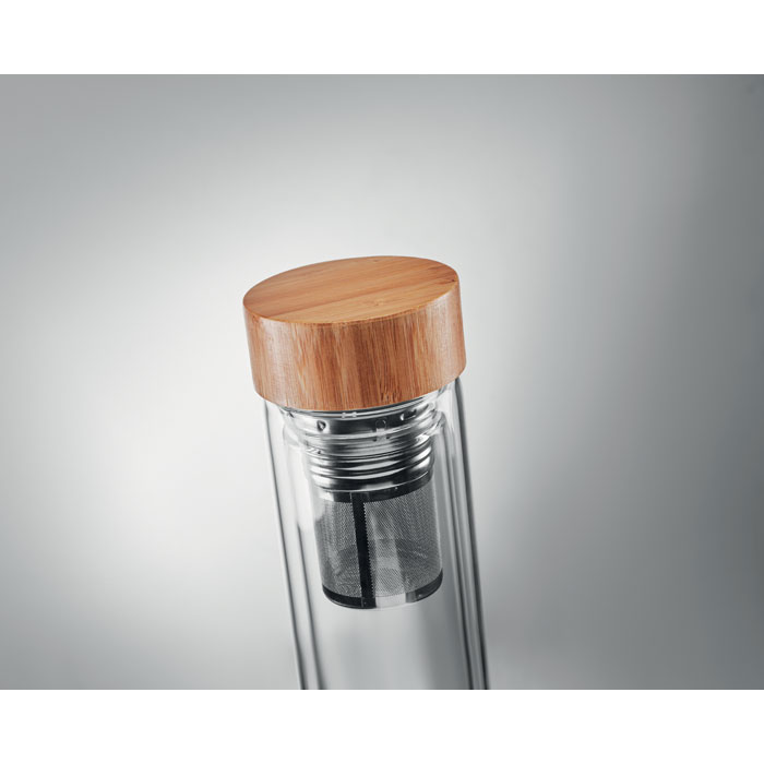 BATUMI GLASS - Borraccia in vetro 420ml