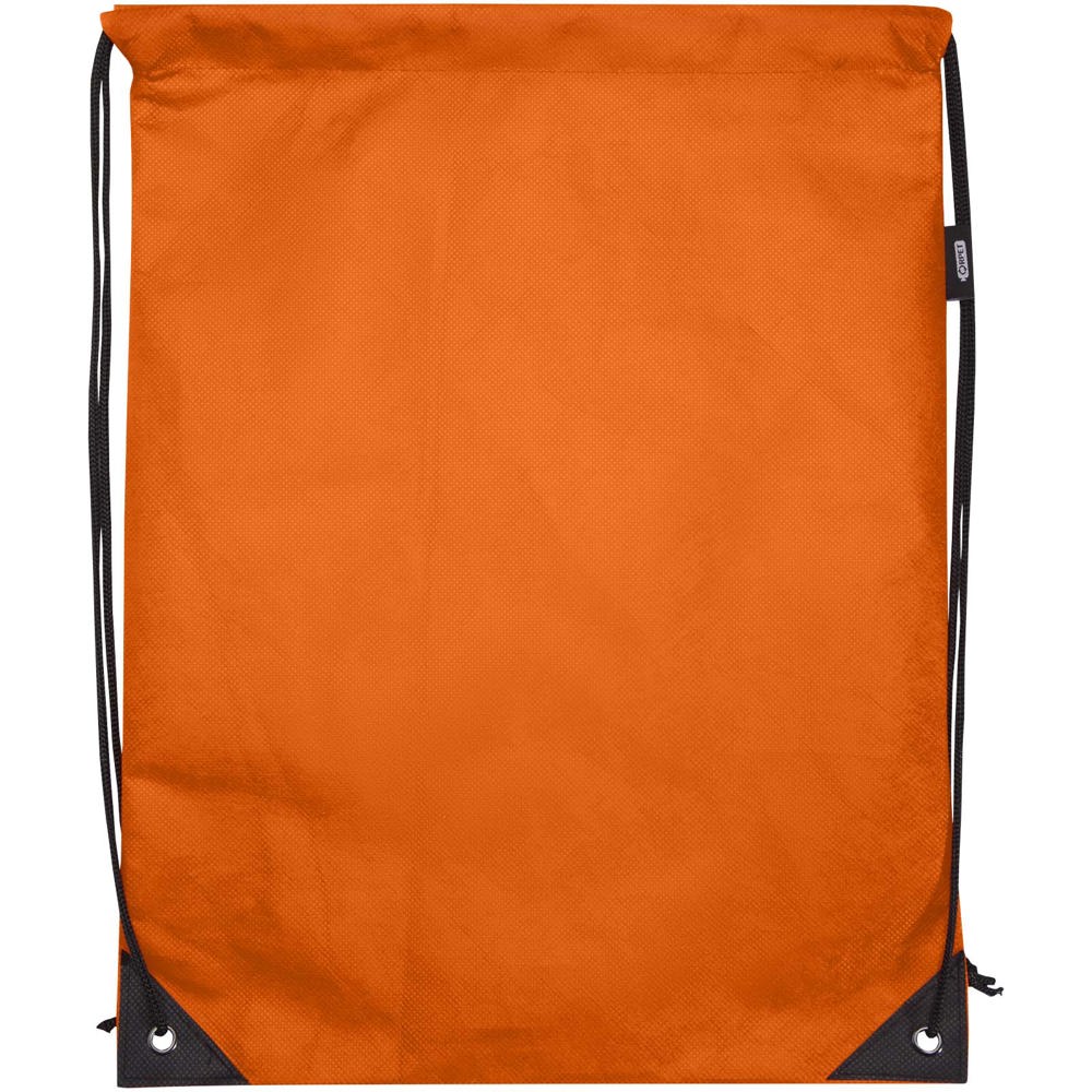Borsa con coulisse in tessuto non tessuto riciclato certificato GRS Evergreen - 5L