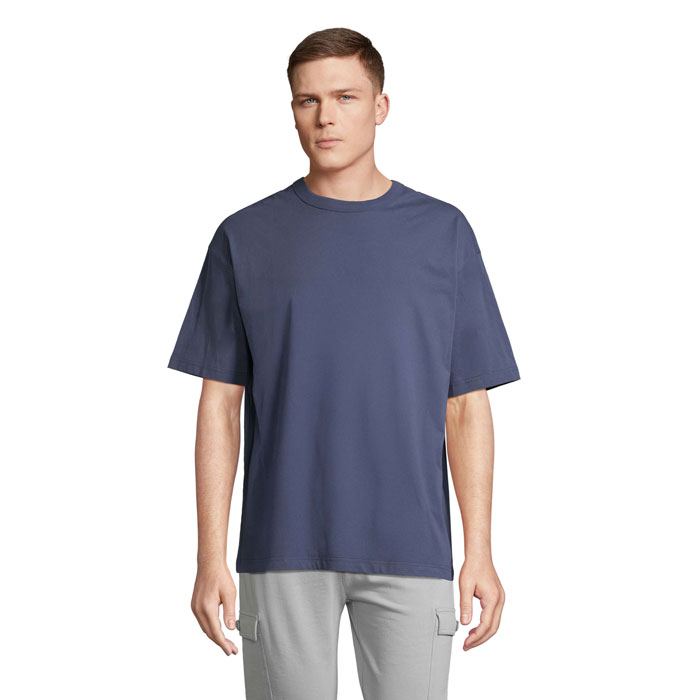 BOXY MEN - BOXY MEN T-SHIRT OVERSIZE - Denim
