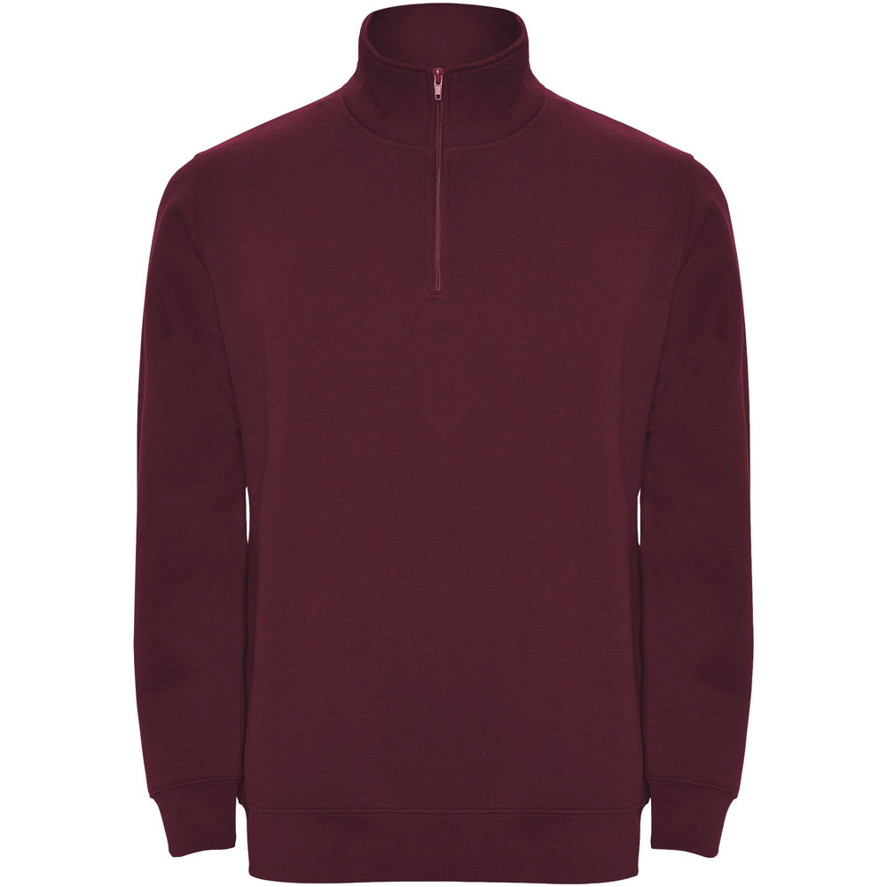 Maglione con cerniera a un quarto Aneto - Granato
