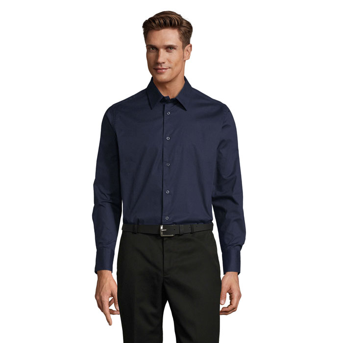 BRIGHTON - BRIGHTON UOMO CAMICIA - Dark Blue