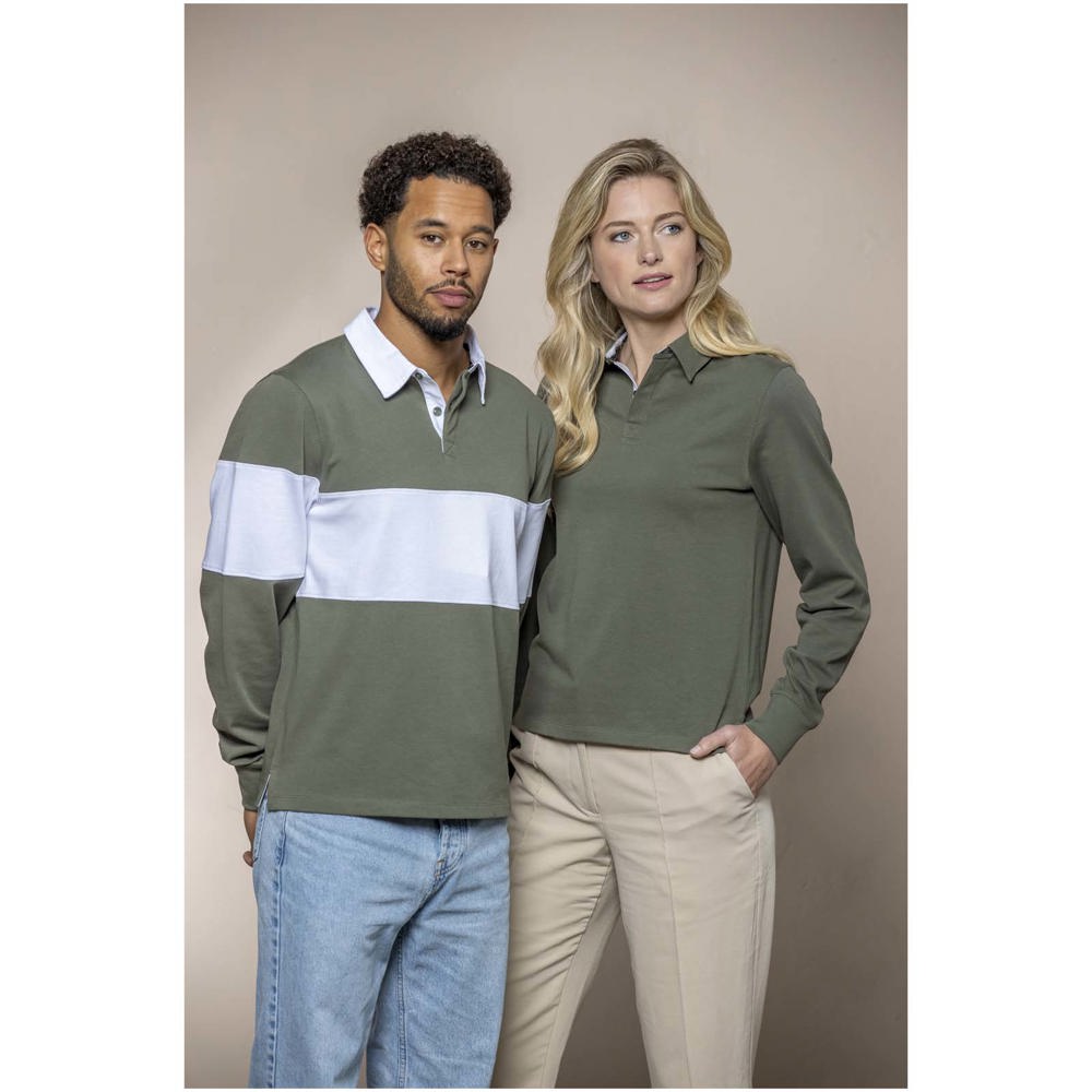 Felpa polo da rugby unisex Clyde
