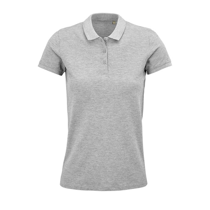 PLANET WOMEN - Polo PLANET DONNA 170g - Grigio Melange 2