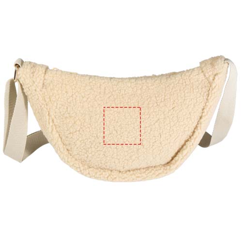 Borsa a tracolla in sherpa riciclato certificato GRS da 3 litri Bear