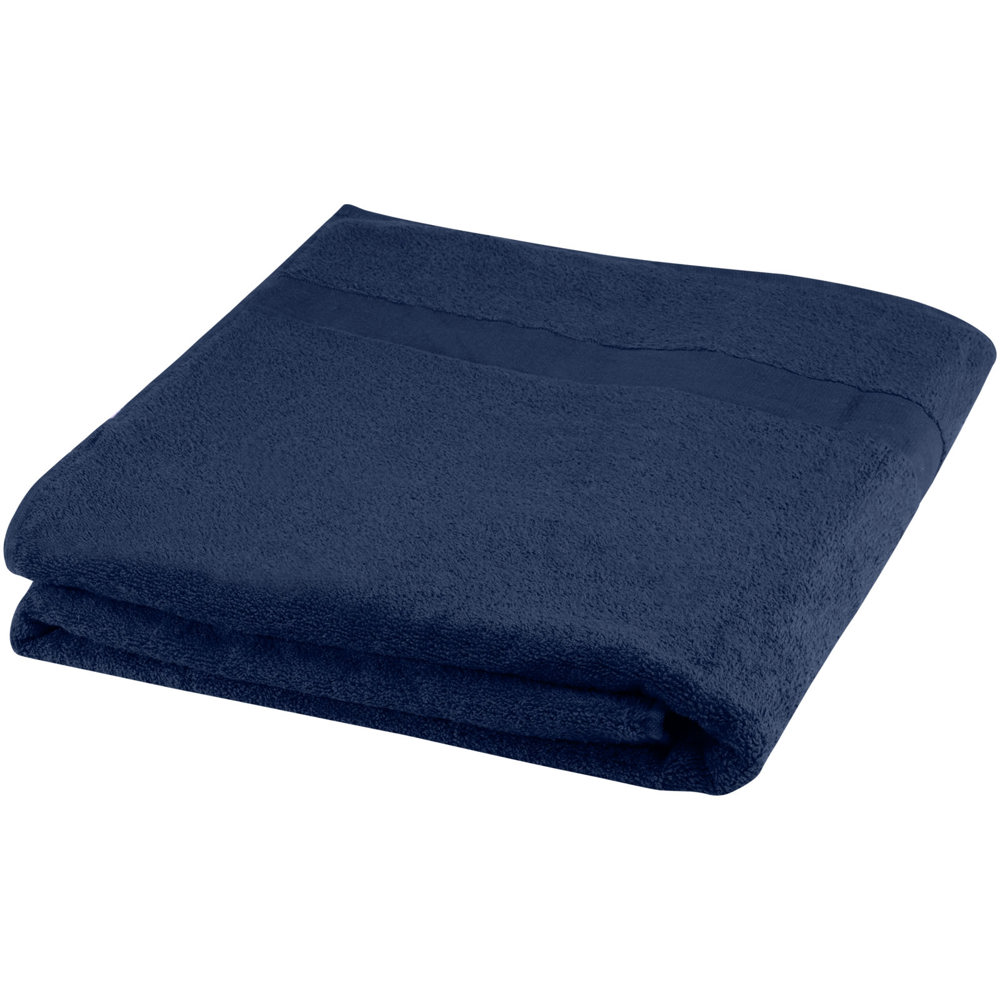 Asciugamano 100 x 180 cm in cotone da 450 g/m² Evelyn - Navy