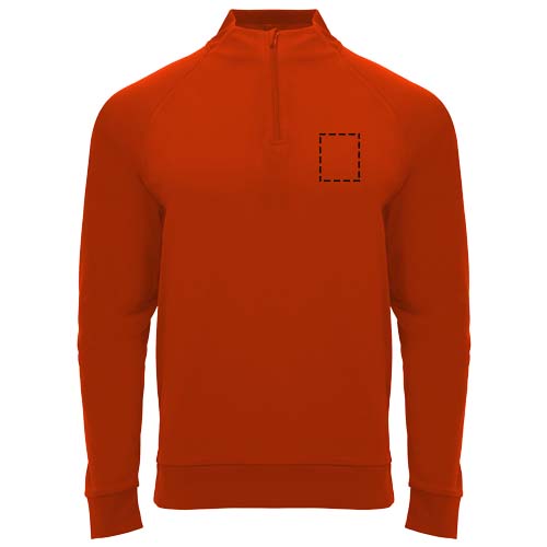 Felpa a maniche lunghe con zip a un quarto da bambino da 200 g/m² Epiro