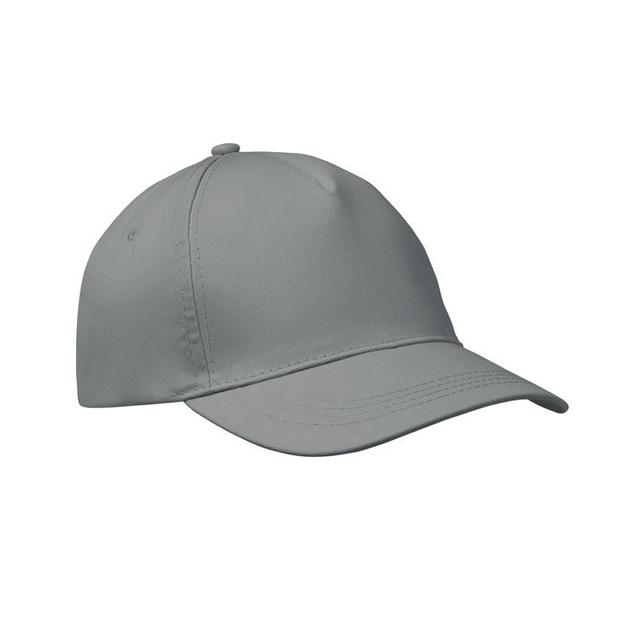 BUZZ - Cappellino 5 pannelli 160 gr - Grigio