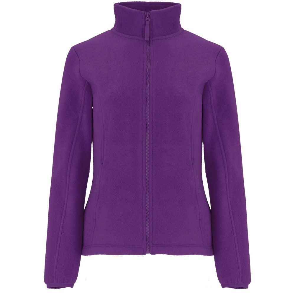 Giacca in pile da donna con cerniera intera Artic - Viola
