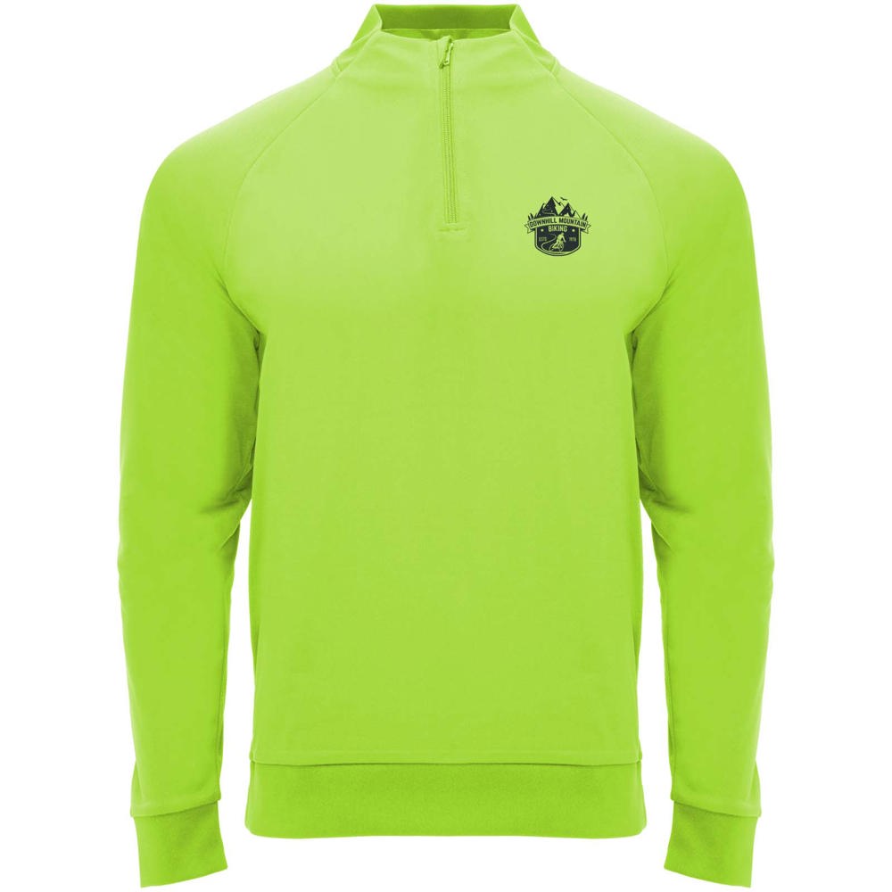 Felpa a maniche lunghe con zip a un quarto unisex Epiro