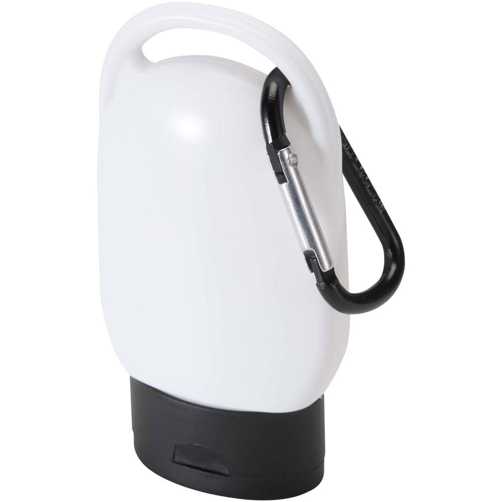 Crema solare SPF 30 con moschettone Rosie - Nero