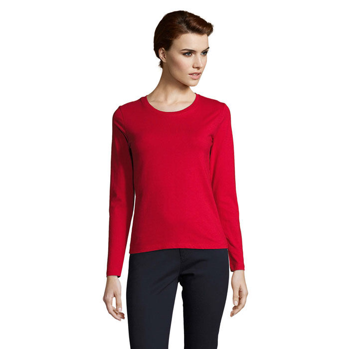 IMPERIAL LSL WOMEN - IMPERIAL LSL T-SHIRT DONNA - Rosso