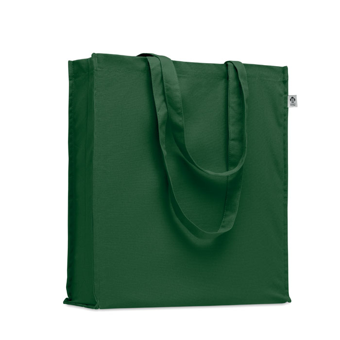 BENTE COLOUR - Shopper in cotone biologico - Verde Scuro