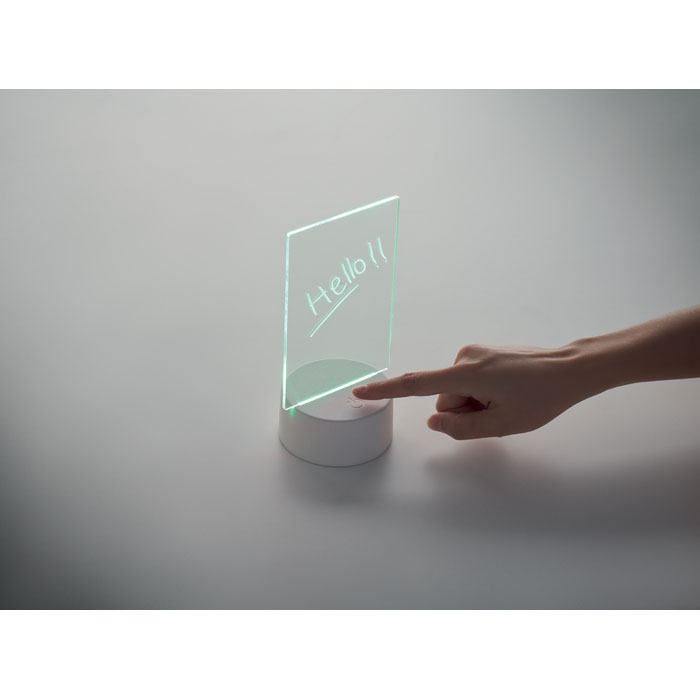LEDMEMO - Memoboard a LED illuminato