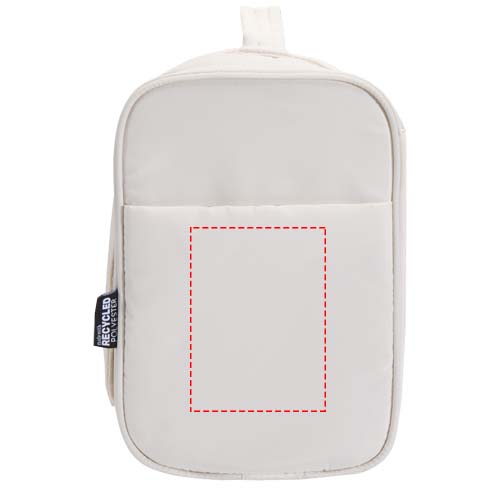 Beauty case da appendere in materiale riciclato certificato GRS Puffer - 8L