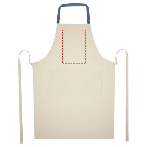 Grembiule in cotone riciclato da 200 g/m² Nia